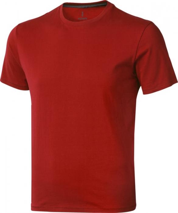 Logo trade promotional items image of: Nanaimo short sleeve T-Shirt, red