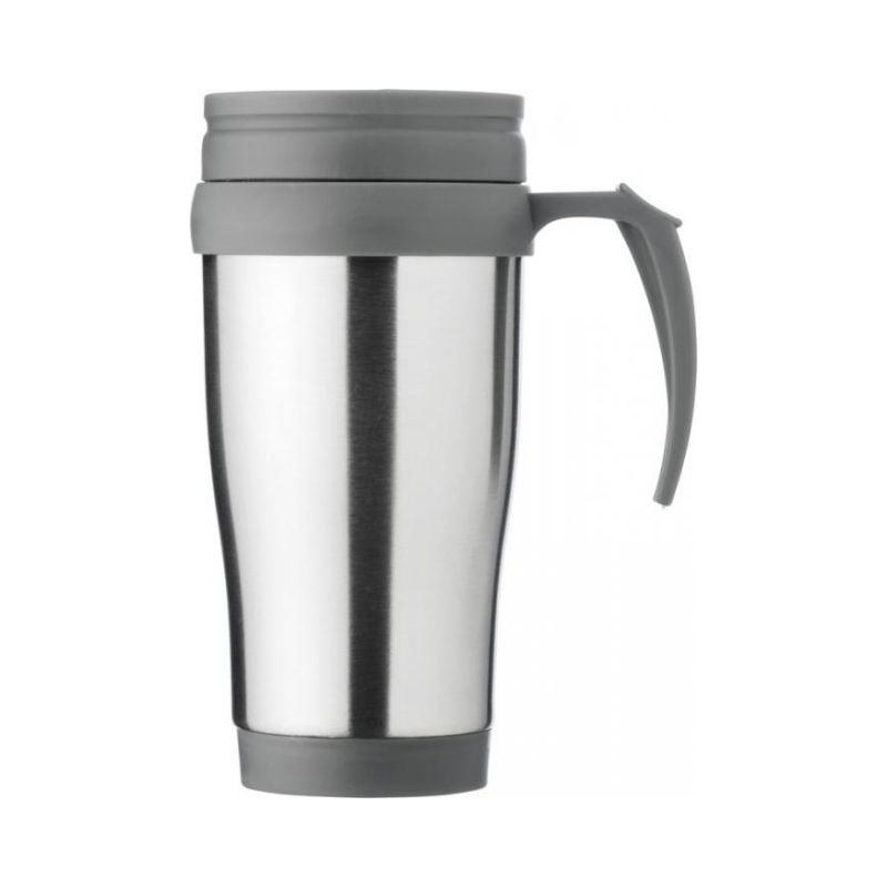 Logotrade corporate gift picture of: Sanibel insulated mug, grey