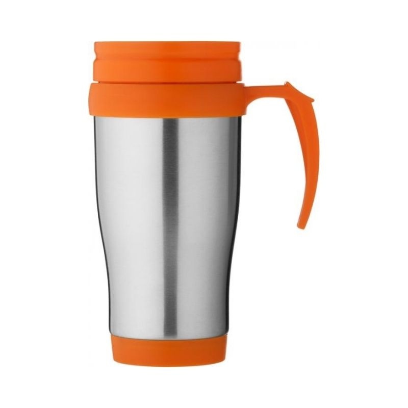 Logotrade promotional merchandise picture of: #66 Sanibel insulated mug, orange