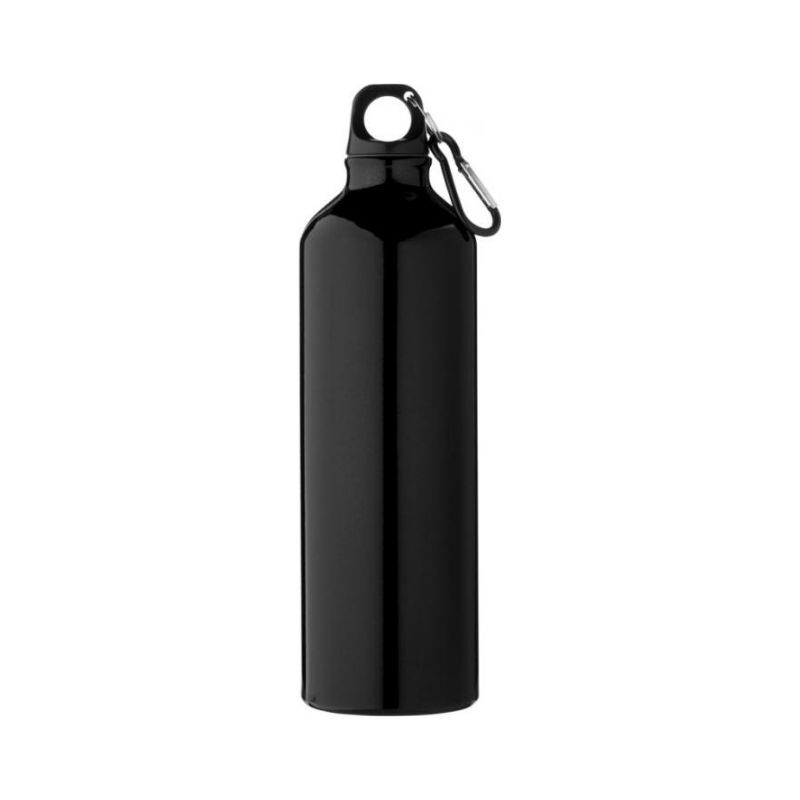 Logotrade promotional merchandise photo of: Pacific bottle with carabiner, black