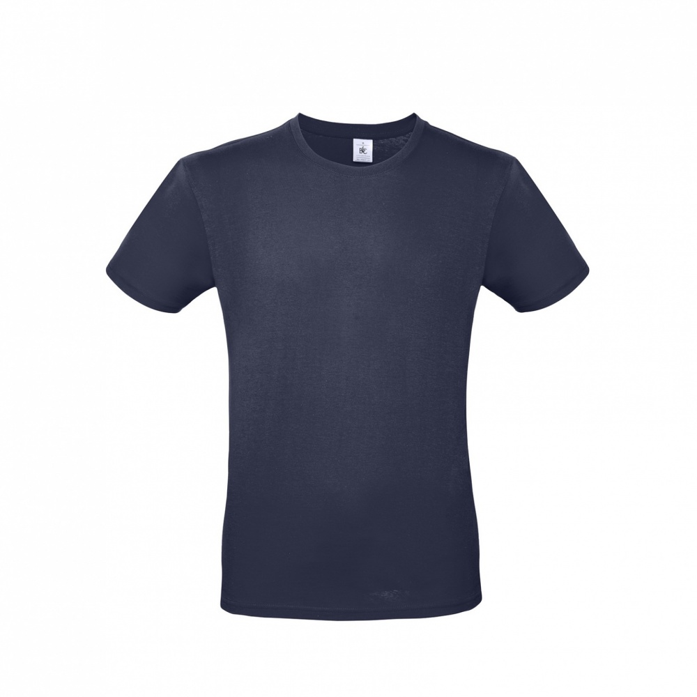 Logotrade promotional gift picture of: T-shirt B&C #E150, navy