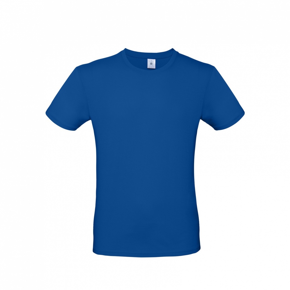 Logo trade advertising product photo of: T-shirt B&C #E150, blue