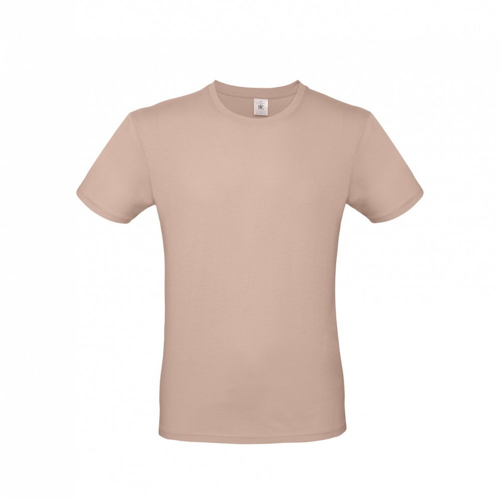 Logo trade promotional items picture of: T-shirt B&C #E150, Milllennial pink