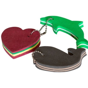 Logo trade business gift photo of: Flip Flop Keyring, multicolour