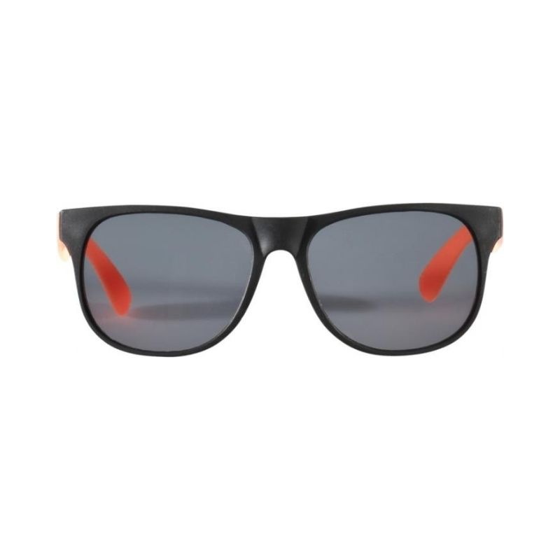 Logo trade promotional merchandise image of: Retro sunglasses, neon orange