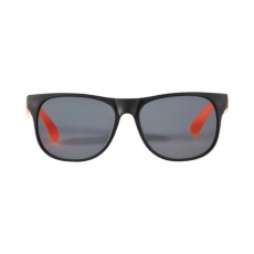 Retro sunglasses, neon orange