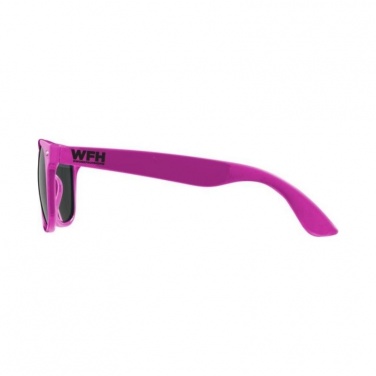 Sun Ray sunglasses, magneta with logo