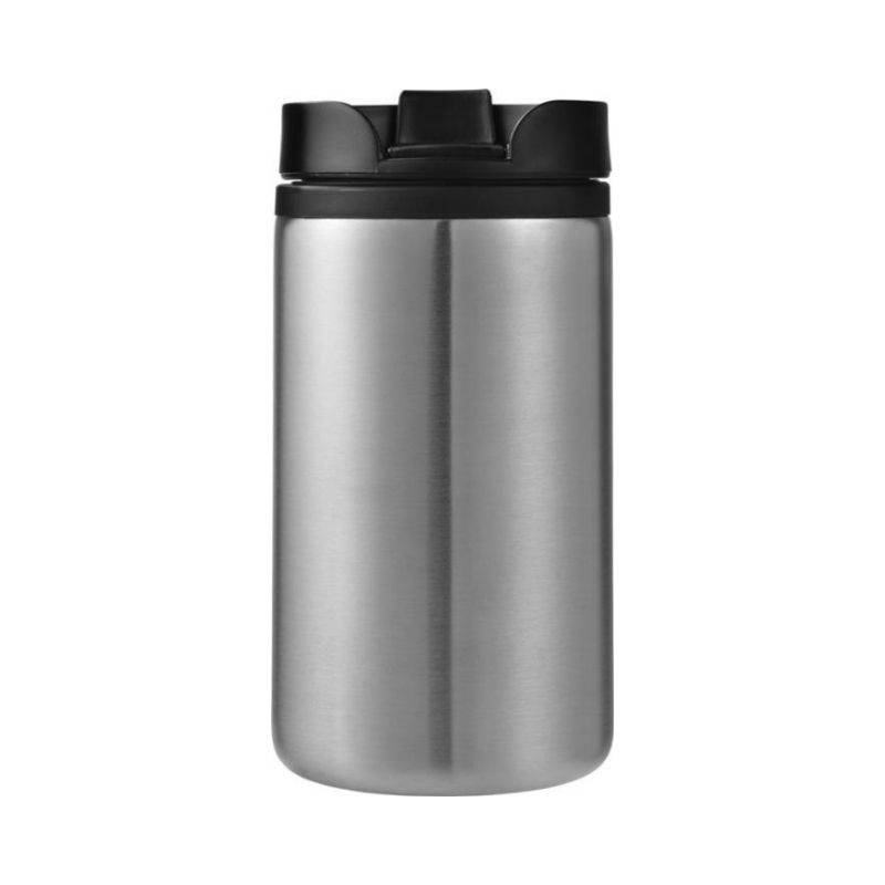 Logo trade business gift photo of: Mojave insulating tumbler, silver