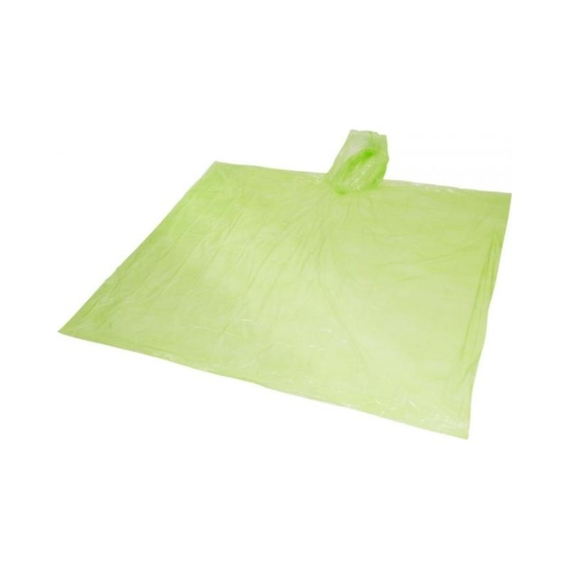 Logotrade promotional gifts photo of: Ziva disposable rain poncho, lime green