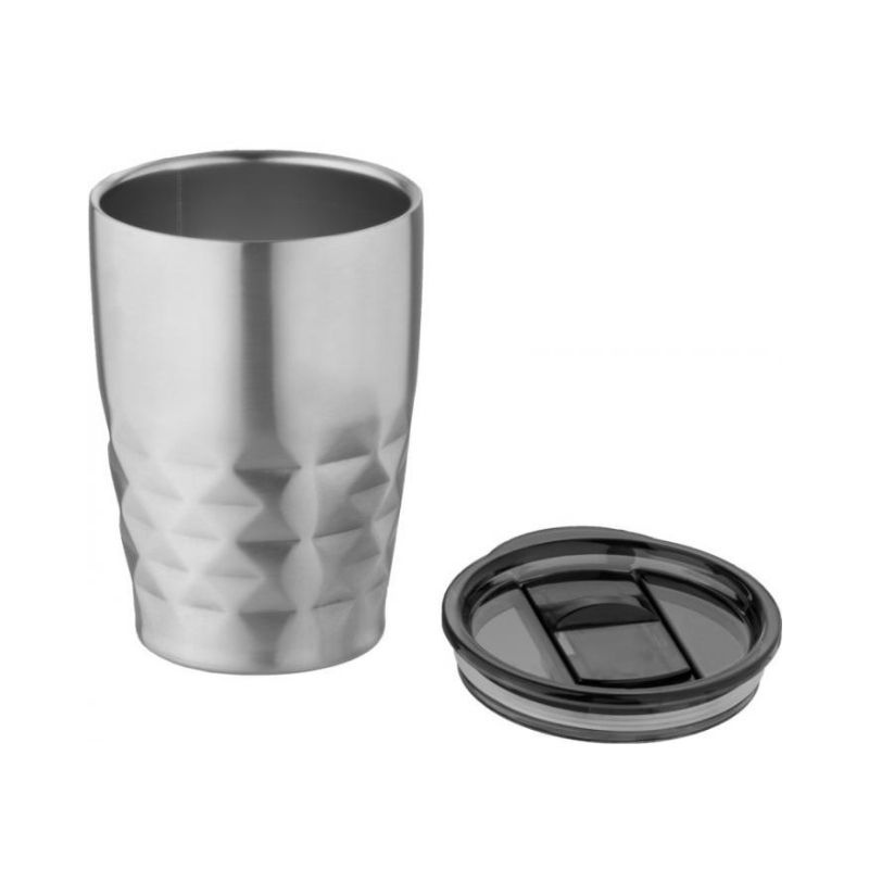 Logotrade promotional merchandise picture of: Geo insulated tumbler, silver