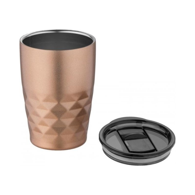 Logotrade promotional merchandise image of: Geo insulated tumbler, copper