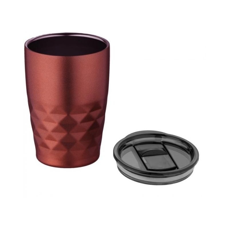 Logo trade promotional products picture of: Geo insulated tumbler, red