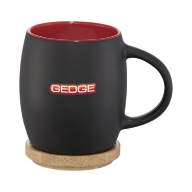 Logotrade corporate gift image of: Hearth ceramic mug, red