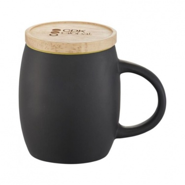 Logo trade promotional giveaways image of: Ceramic mug Hearth, green