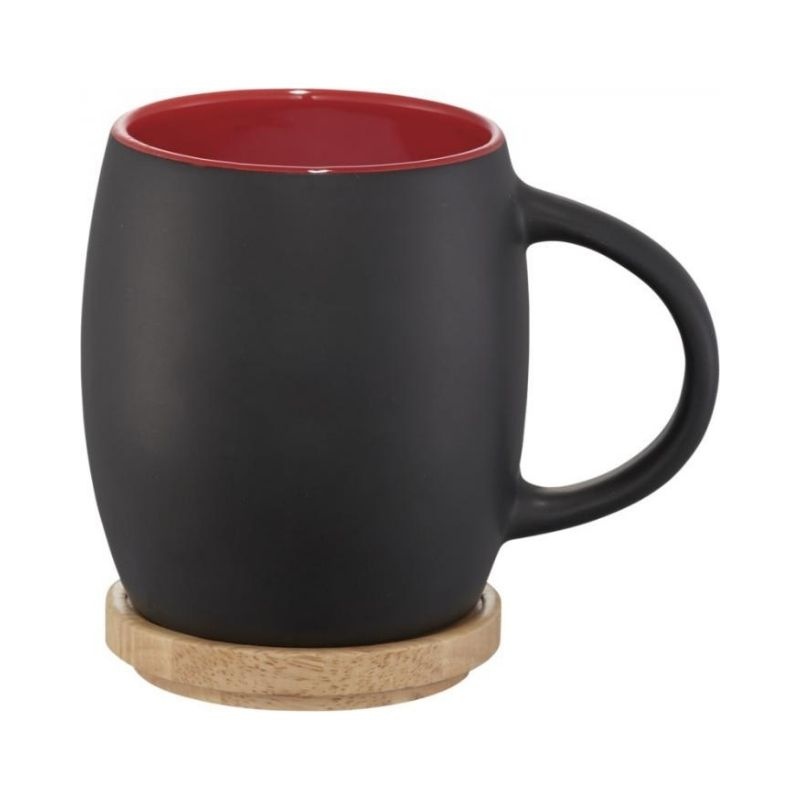 Logo trade promotional products picture of: Hearth ceramic mug, red