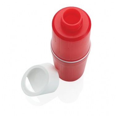 Logo trade promotional merchandise image of: BE O bottle, organic water bottle, red