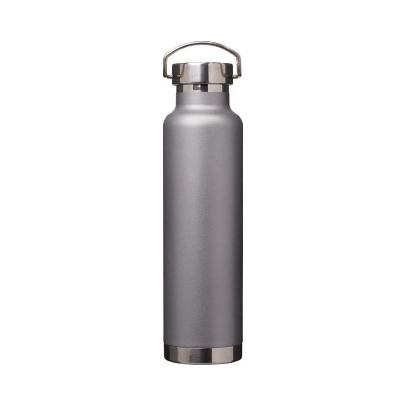 Logo trade promotional products picture of: Thor Copper Vacuum Insulated Bottle, grey