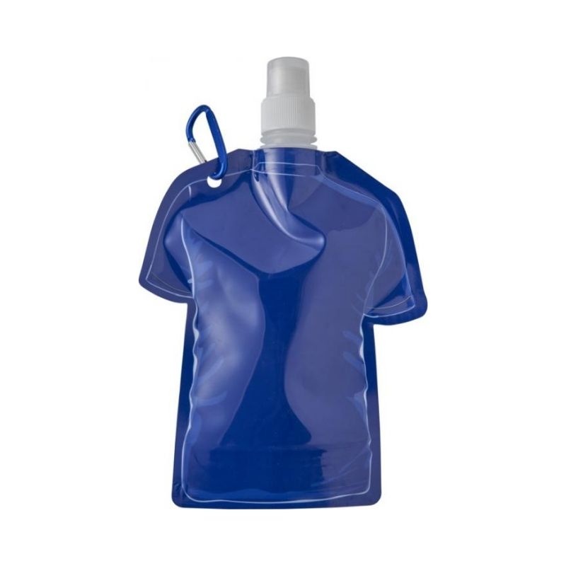 Logo trade promotional products image of: Goal football jersey water bag, blue