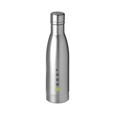 Logo trade advertising products picture of: Vasa copper vacuum insulated bottle, silver