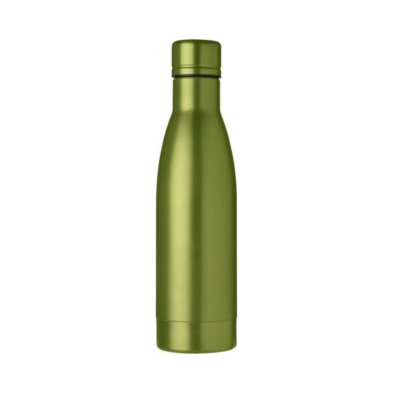 Logotrade promotional gift image of: Vasa copper vacuum insulated bottle, lime green