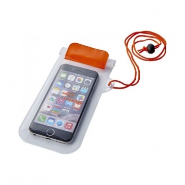 Logo trade promotional giveaway photo of: Mambo waterproof storage pouch, orange