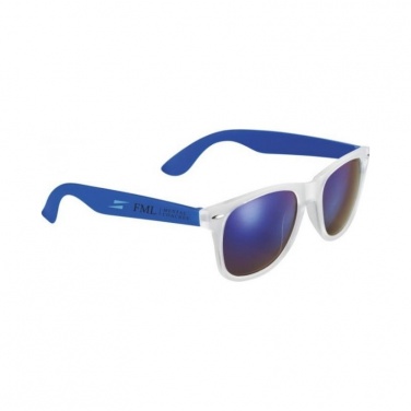 Logotrade promotional giveaway picture of: Sun Ray Mirror sunglasses, royal blue