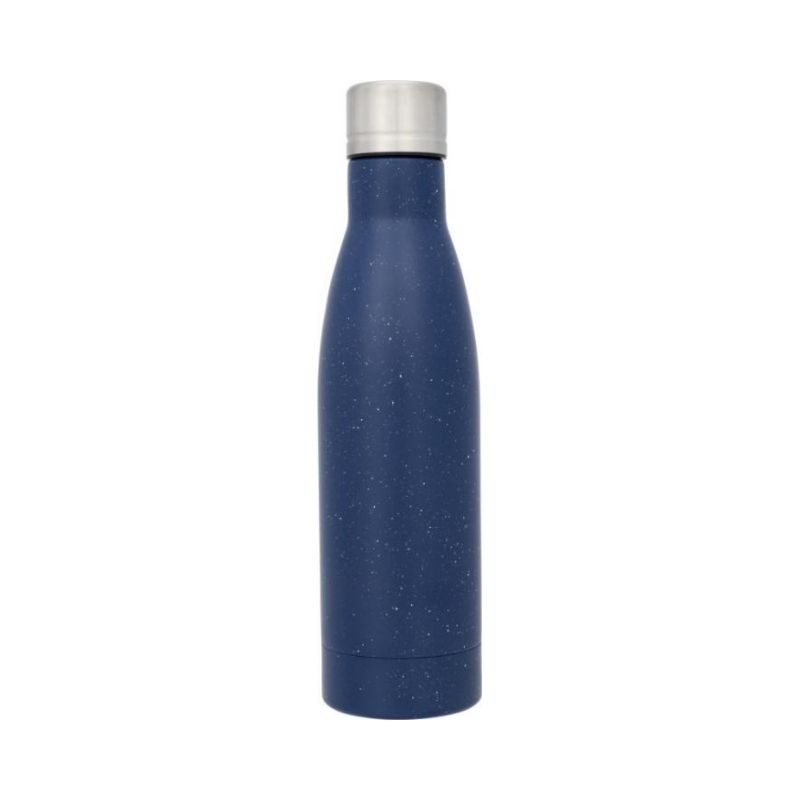 Logotrade promotional item picture of: Vasa speckled copper vacuum insulated bottle, blue