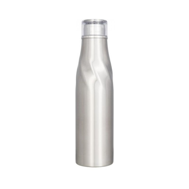 Logotrade promotional merchandise picture of: Hugo auto-seal copper vacuum insulated bottle, silver