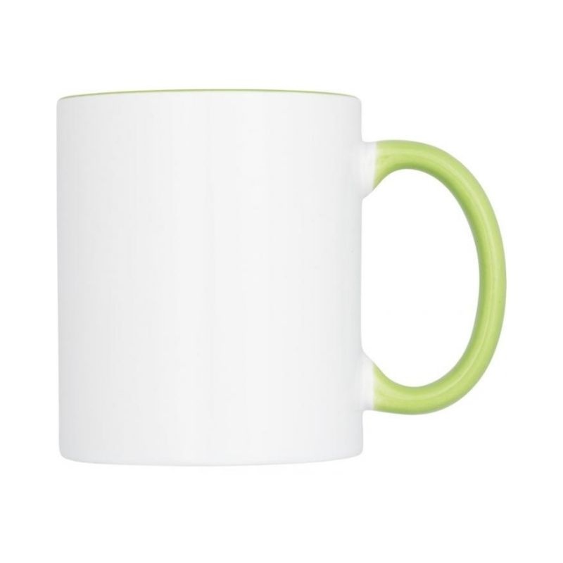 Logotrade promotional gift image of: Pix sublimation colour pop mug, lime green