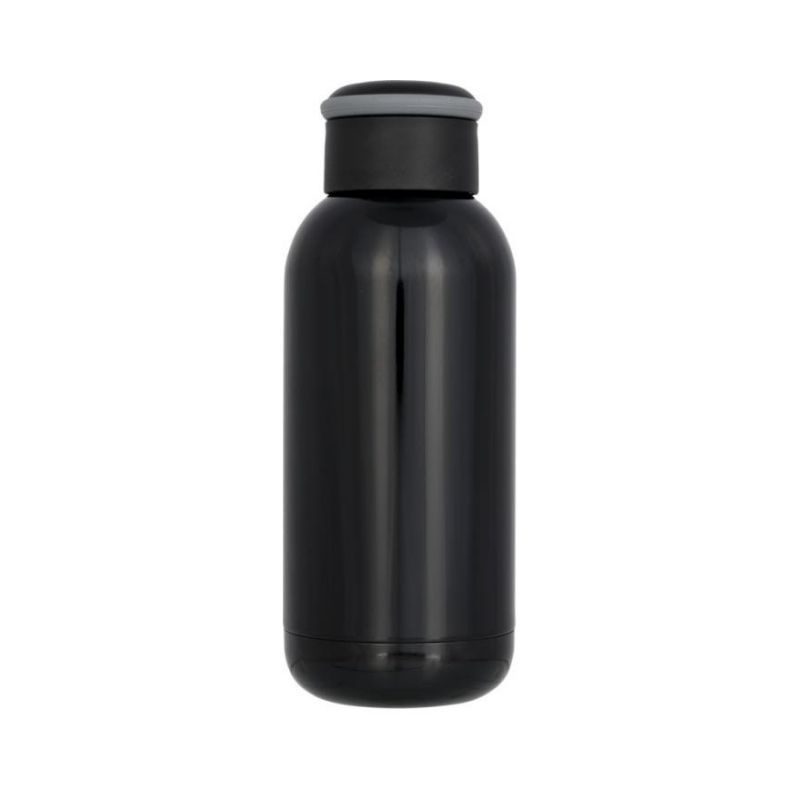 Logo trade promotional items image of: Copa mini copper vacuum insulated bottle, black