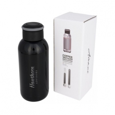 Logo trade promotional items picture of: Copa mini copper vacuum insulated bottle, black