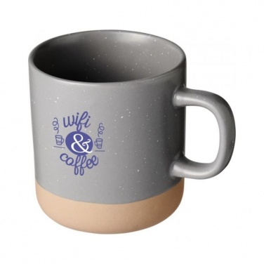 Logotrade promotional merchandise picture of: Pascal 360 ml ceramic mug, grey