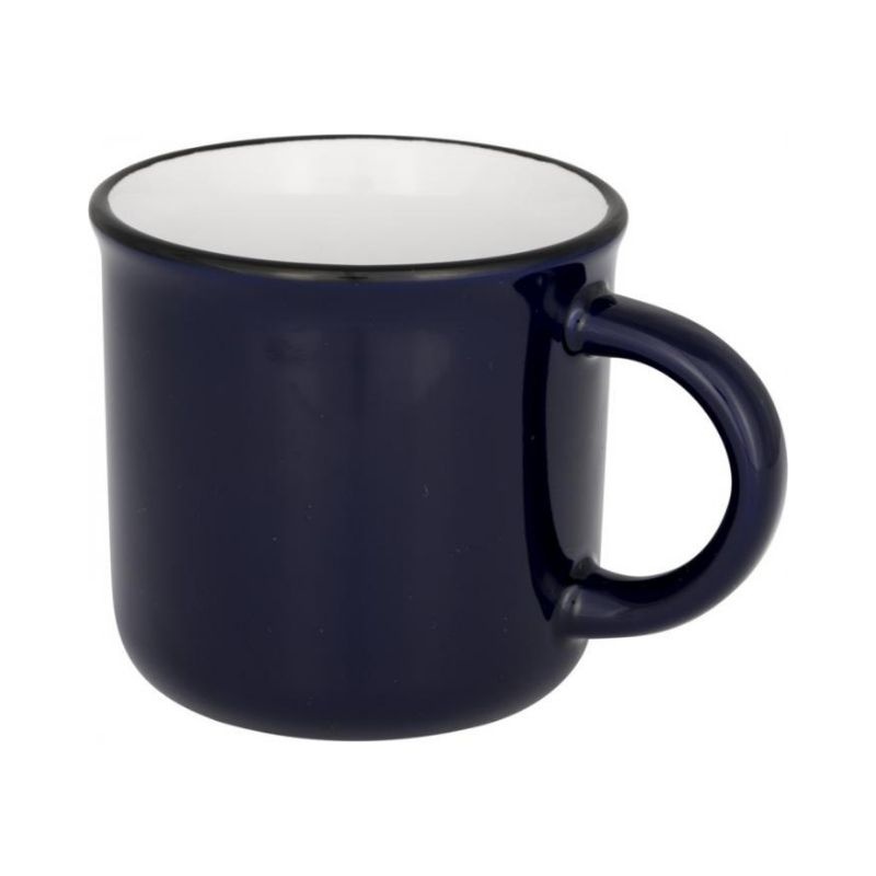 Logotrade corporate gift image of: Ceramic campfire mug, blue