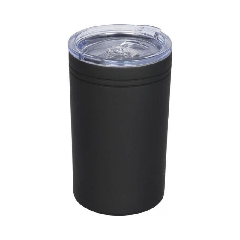 Logo trade advertising product photo of: Pika vacuum tumbler, black