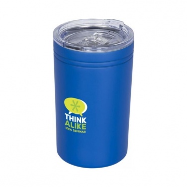 Logo trade promotional giveaway photo of: Pika vacuum tumbler, royal blue