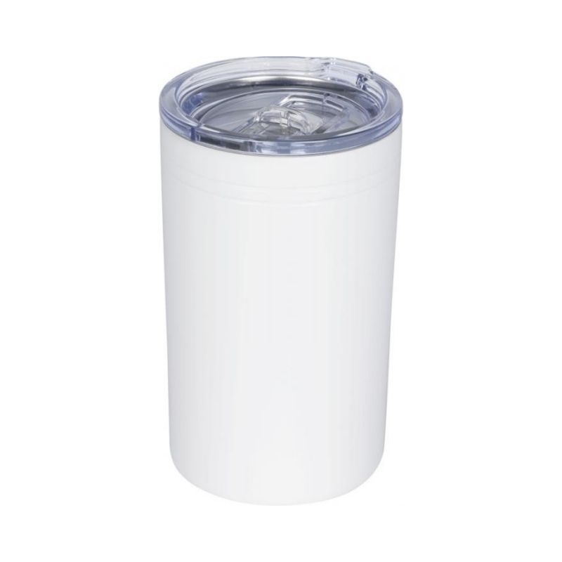 Logo trade business gift photo of: Pika vacuum tumbler, white