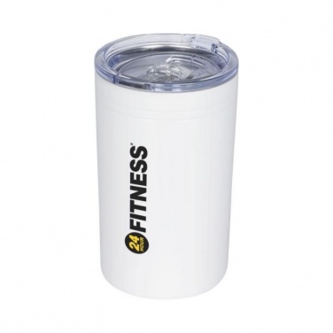 Logo trade corporate gifts picture of: Pika vacuum tumbler, white