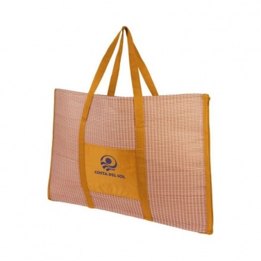 Logo trade advertising products picture of: Bonbini foldable beach tote and mat, orange