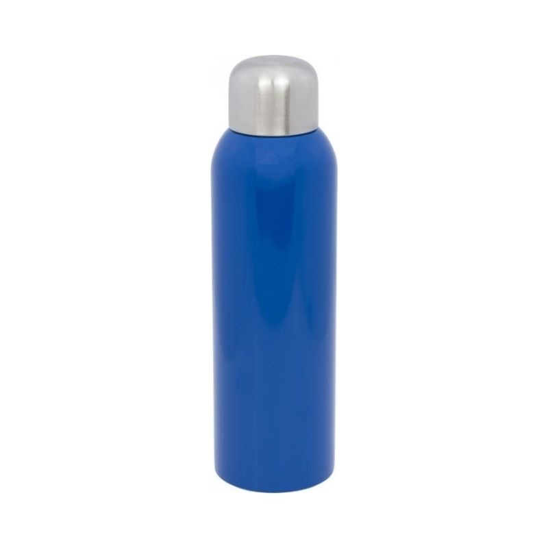 Logo trade corporate gifts image of: Guzzle 820 ml sport bottle, blue