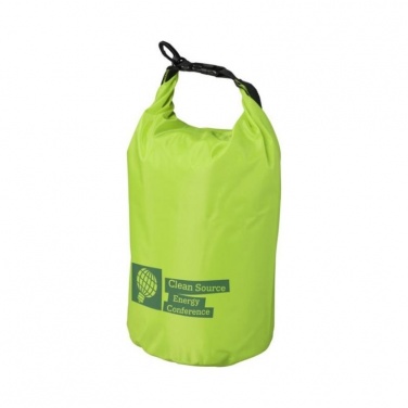 Logo trade promotional product photo of: Camper 10 L waterproof outdoor bag, lime