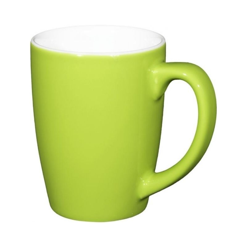 Logotrade promotional product picture of: Mendi 350 ml ceramic mug, lime