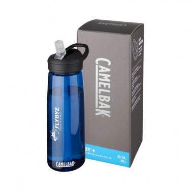 Logo trade advertising products picture of: Eddy+ 750 ml Tritan™ sport bottle, royal blue