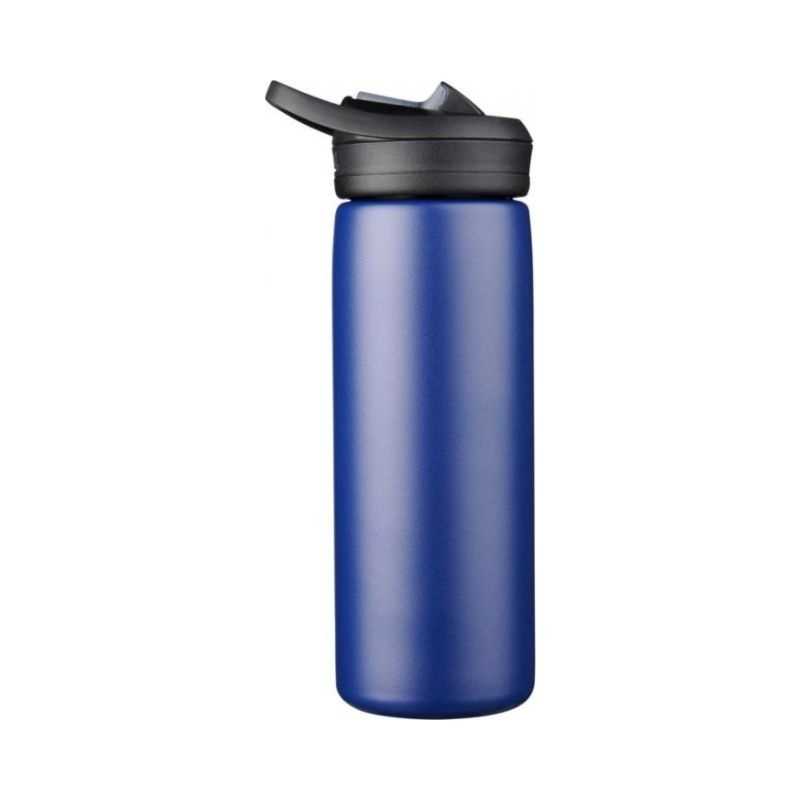 Logotrade promotional merchandise picture of: Eddy+ 600 ml copper vacuum insulated sport bottle, navy