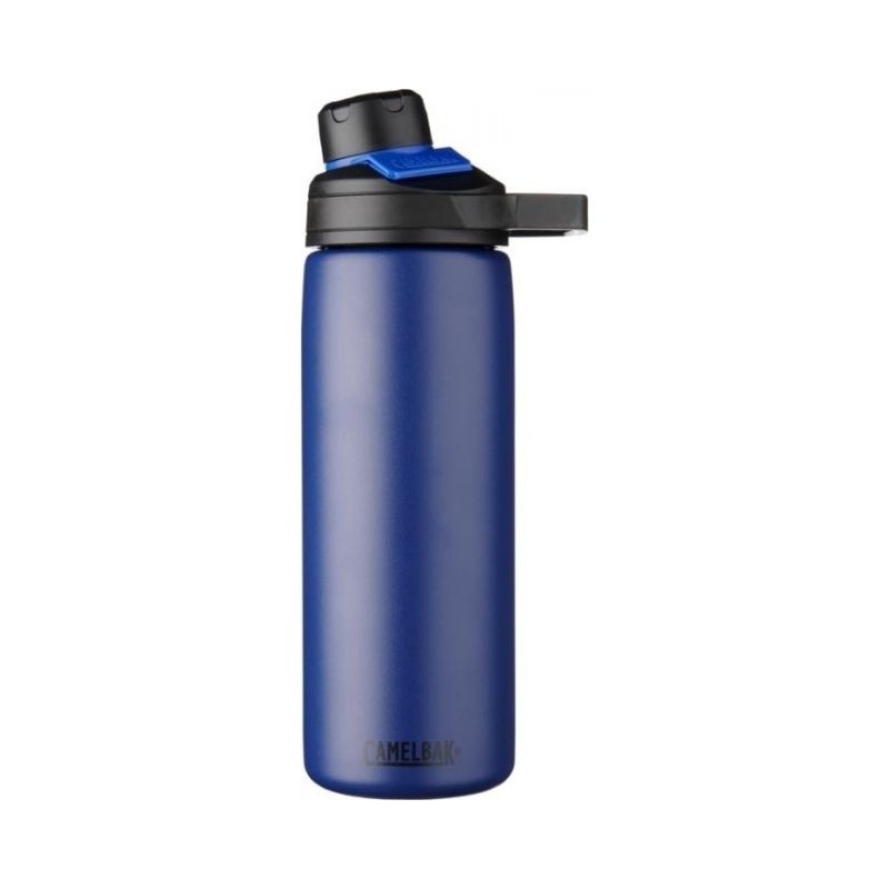 Logo trade promotional gifts picture of: Chute Mag 600 ml copper vacuum insulated bottle, navy