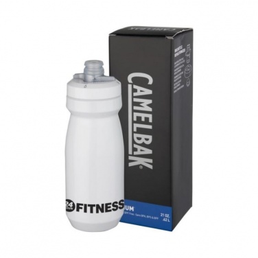 Logotrade promotional merchandise photo of: Podium 620 ml sport bottle, white