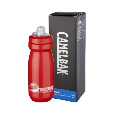 Logotrade corporate gift image of: Podium 620 ml sport bottle, red