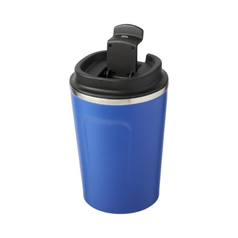 Logo trade promotional gifts image of: Thor 360 ml leak-proof copper vacuum tumbler, blue