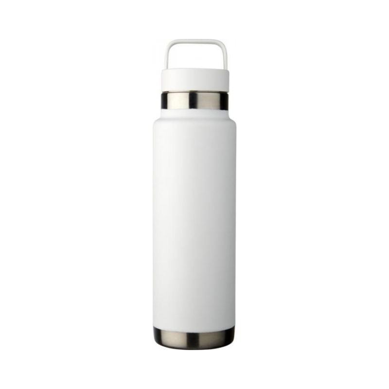 Logotrade advertising product picture of: Colton 600 ml copper vacuum insulated sport bottle, white