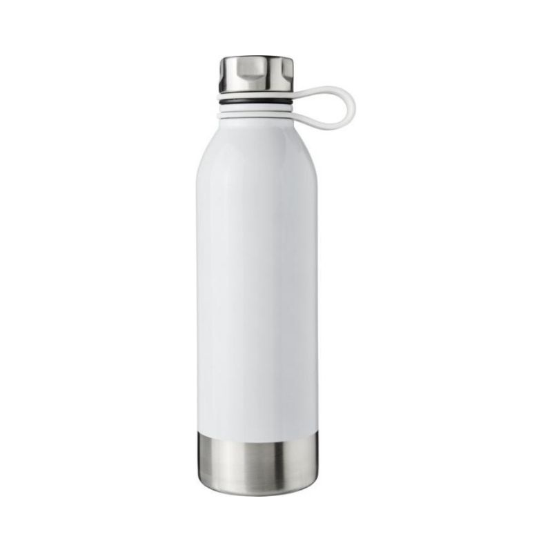 Logotrade corporate gift picture of: Perth 740 ml stainless steel sport bottle, white