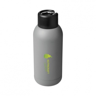 Logo trade promotional product photo of: Brea 375 ml vacuum insulated sport bottle, grey